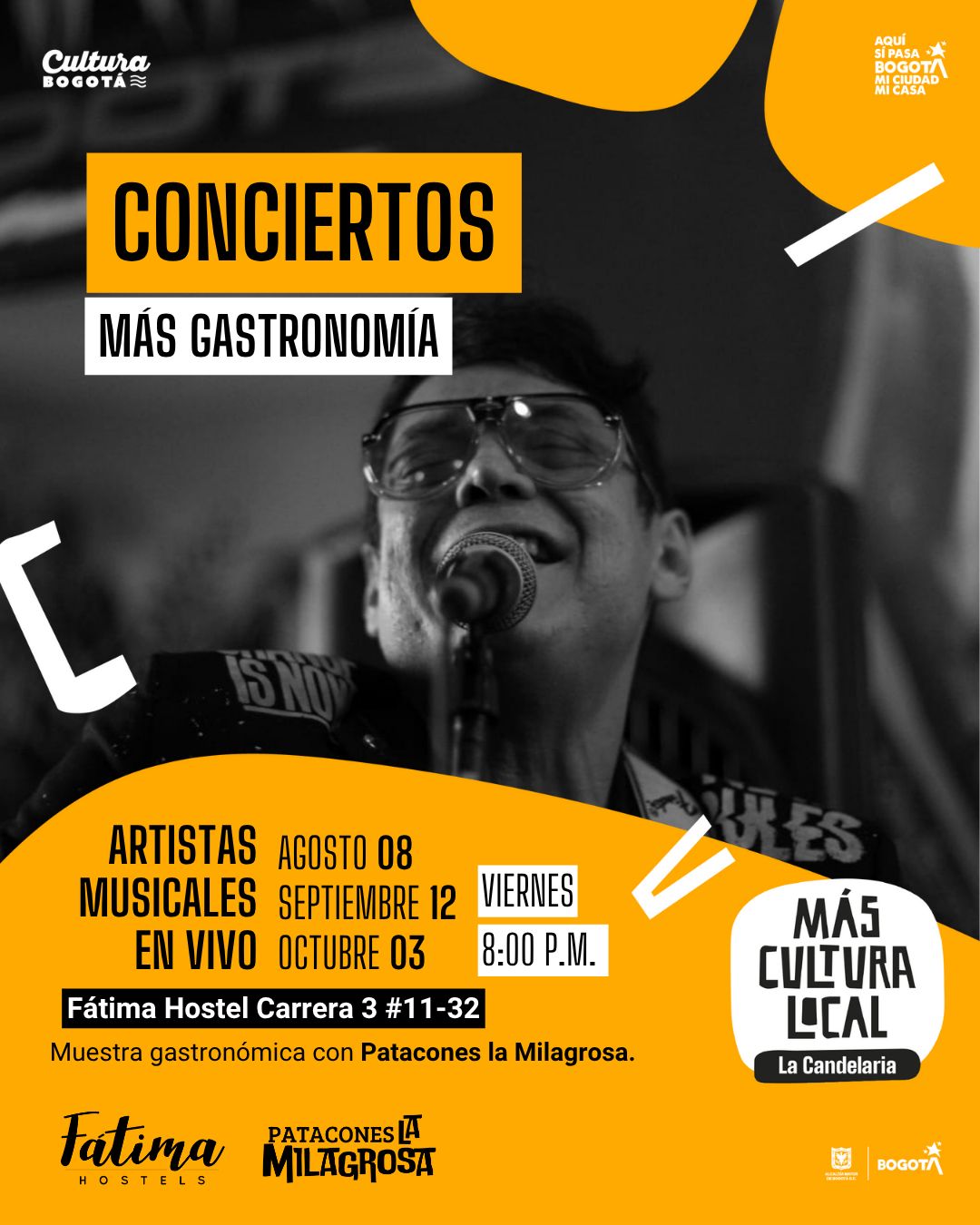 Más que un hostal, un viaje por el arte, la música y la gastronomía - La candelaria - Musica en Vivio y Gastronomia